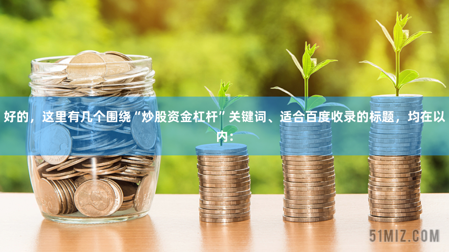 好的，这里有几个围绕“炒股资金杠杆”关键词、适合百度收录的标题，均在以内：